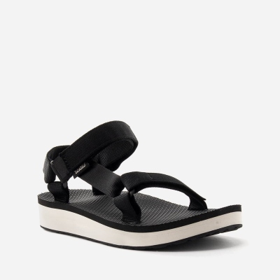 Teva Midform Universal - Women's Teva Sandals - Black / Beige | India (KHNB62149)